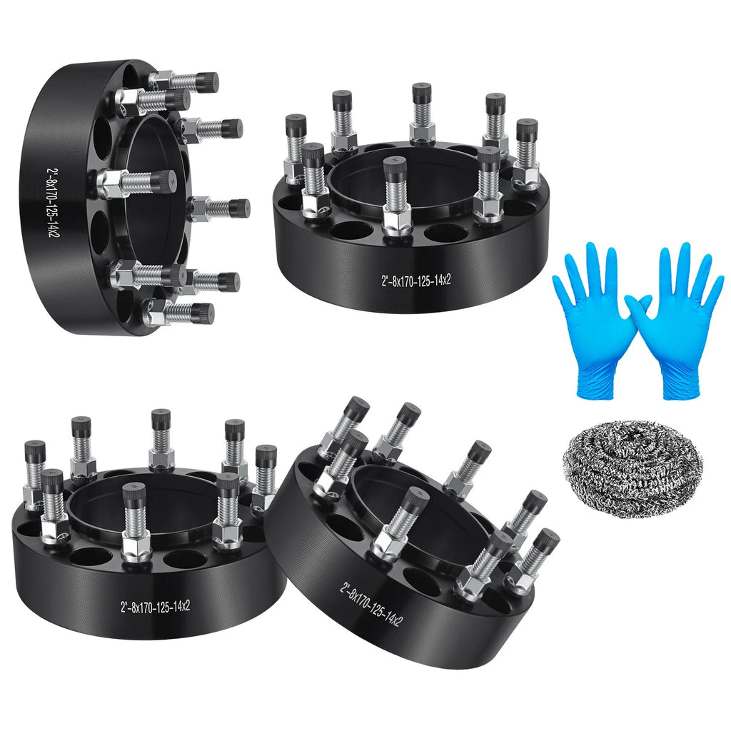 2" 4 Wheel Spacers for Ford F-250 F-350 Super Duty (1999–2002)