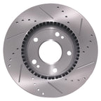 Front Disc Brake Rotors & Ceramic Pads for Hyundai Elantra (2011–2016), Veloster (2012–2015)