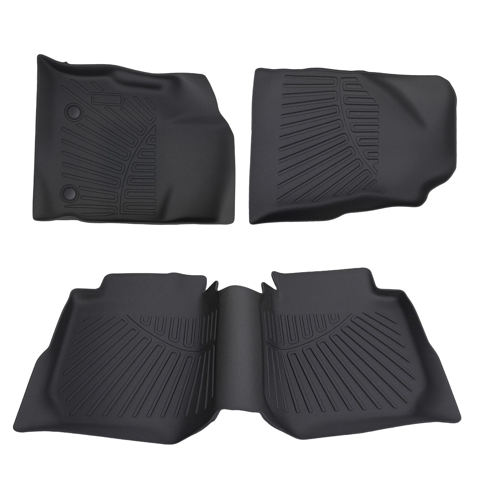 Set of 4 TPE Carpet Floor Mats for Chevrolet Equinox GMC Terrain (2010–2017)