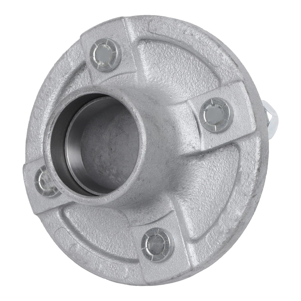 Set of 4 Hot Dipped Galvanized Trailer Hubs for 2000 lbs Axles (1" Spindle)