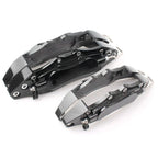 4 x 3D Metal Brake Caliper Covers for Universal Front & Rear Car Black