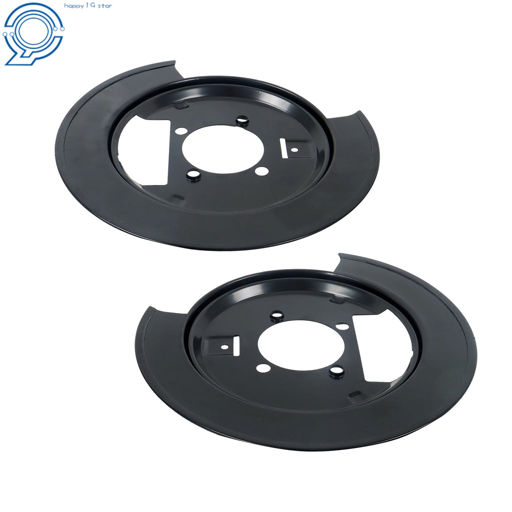 Set of 2 Rear Disc Brake Dust Shields for Chevrolet Blazer S10 GMC Jimmy (1997–2005)