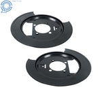 Set of 2 Rear Disc Brake Dust Shields for Chevrolet Blazer S10 GMC Jimmy (1997–2005)