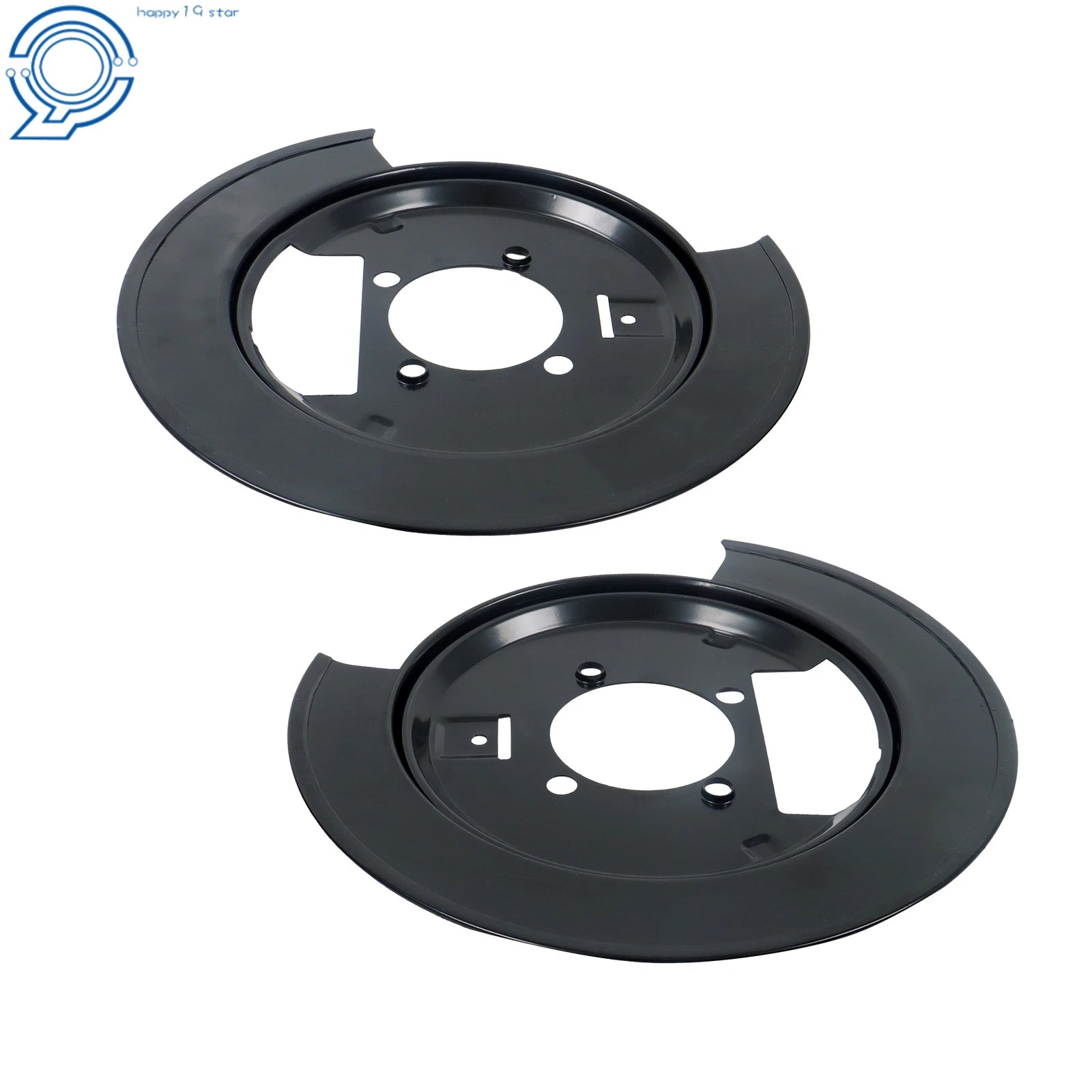 Set of 2 Rear Disc Brake Dust Shields for Chevrolet Blazer S10 GMC Jimmy (1997–2005)