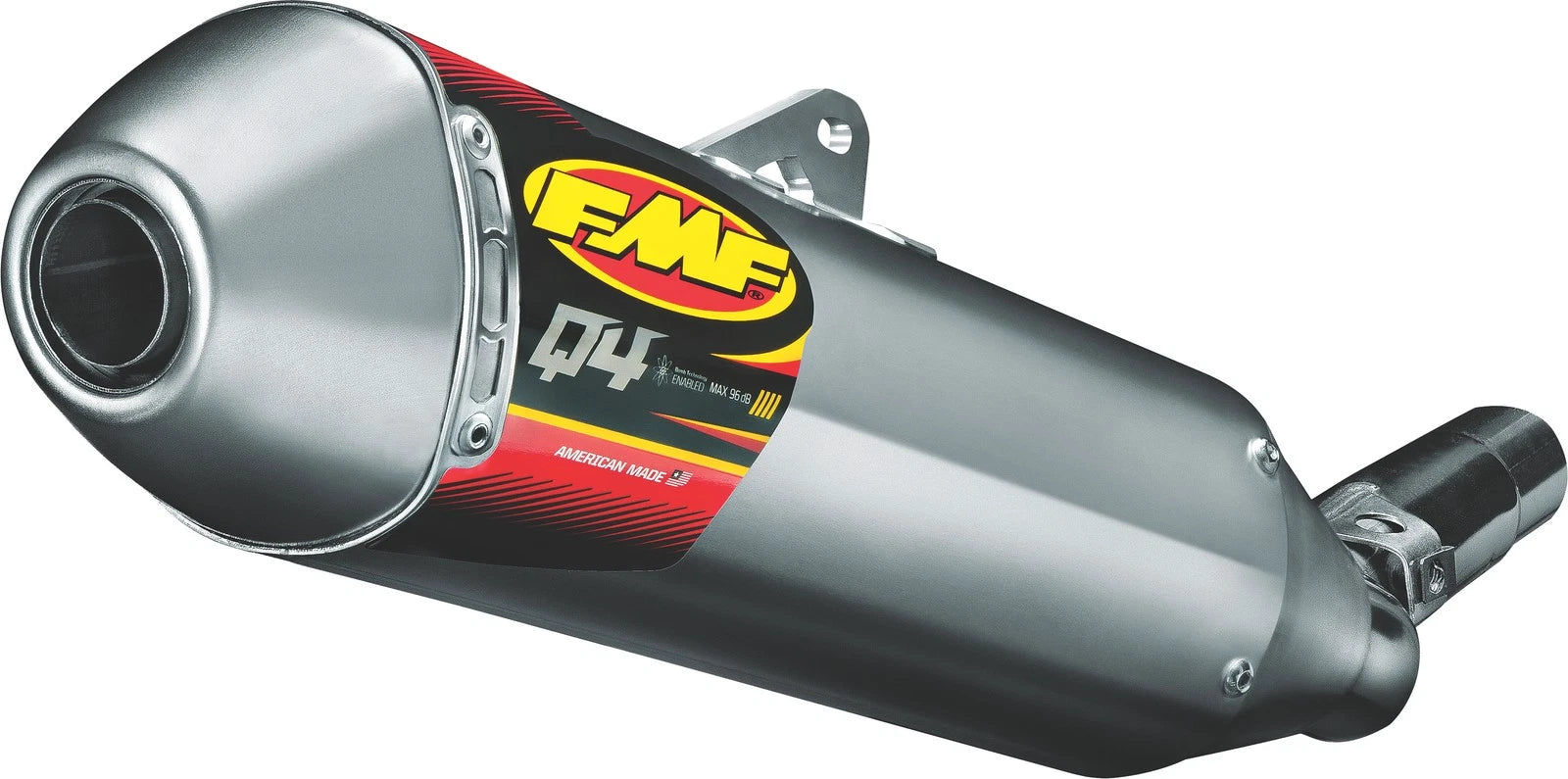 FMF Q4 Hex Slip-On Muffler for Yamaha YZ450F & YZ450FX (2018–2022)