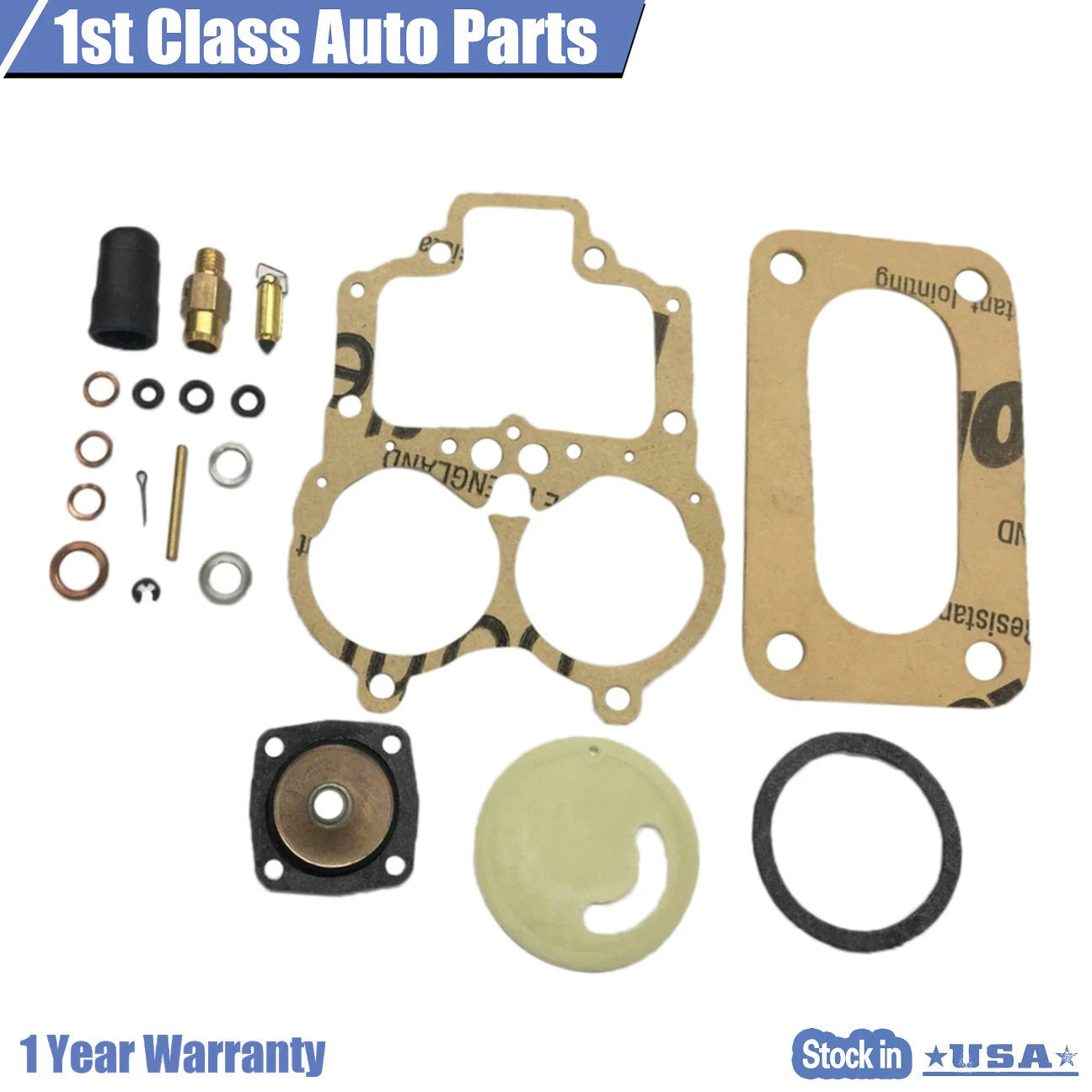 Carburetor Rebuild Kit for Weber 32/36 DGV DGEV (Year Range Not Specified)