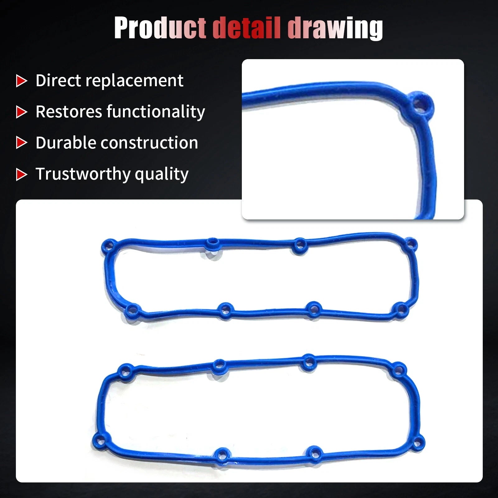 Valve Cover Gasket for Jeep Wrangler Dodge Grand Caravan (2004–2011)