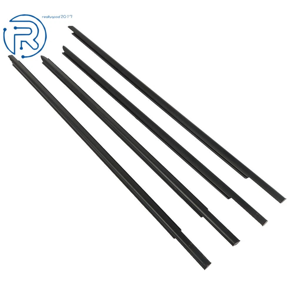 Set of 4 Outer Seal Belt Weatherstrip for Dodge Ram 2500 3500 (2009–2021)