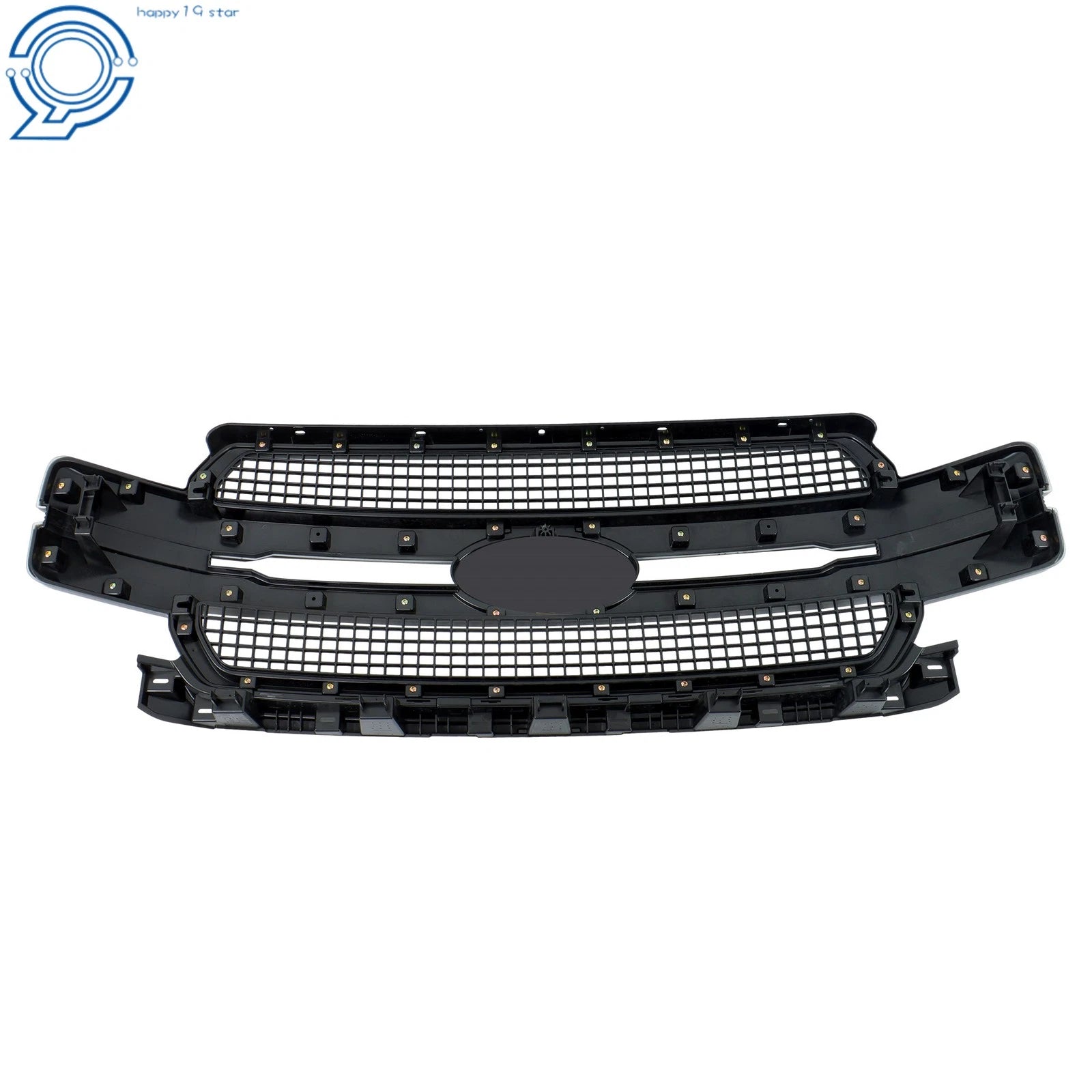 Gloss Black Front Grille for Ford F-150 Platinum (2018–2020)