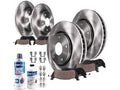Front and Rear Brake Pad and Rotor Kit for Mazda 3 (2005–2013) TX628RV
