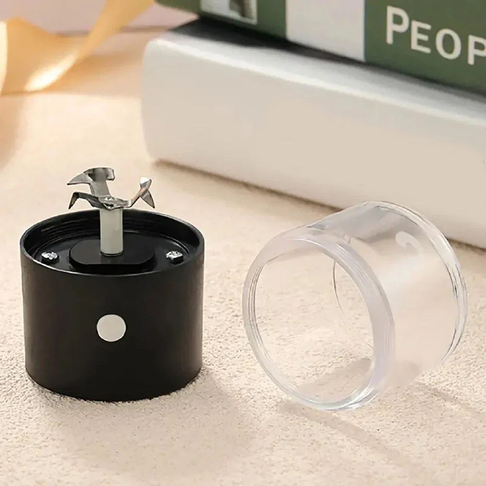 Electric Grinder for Herb & Garlic - Rechargeable USB Cable