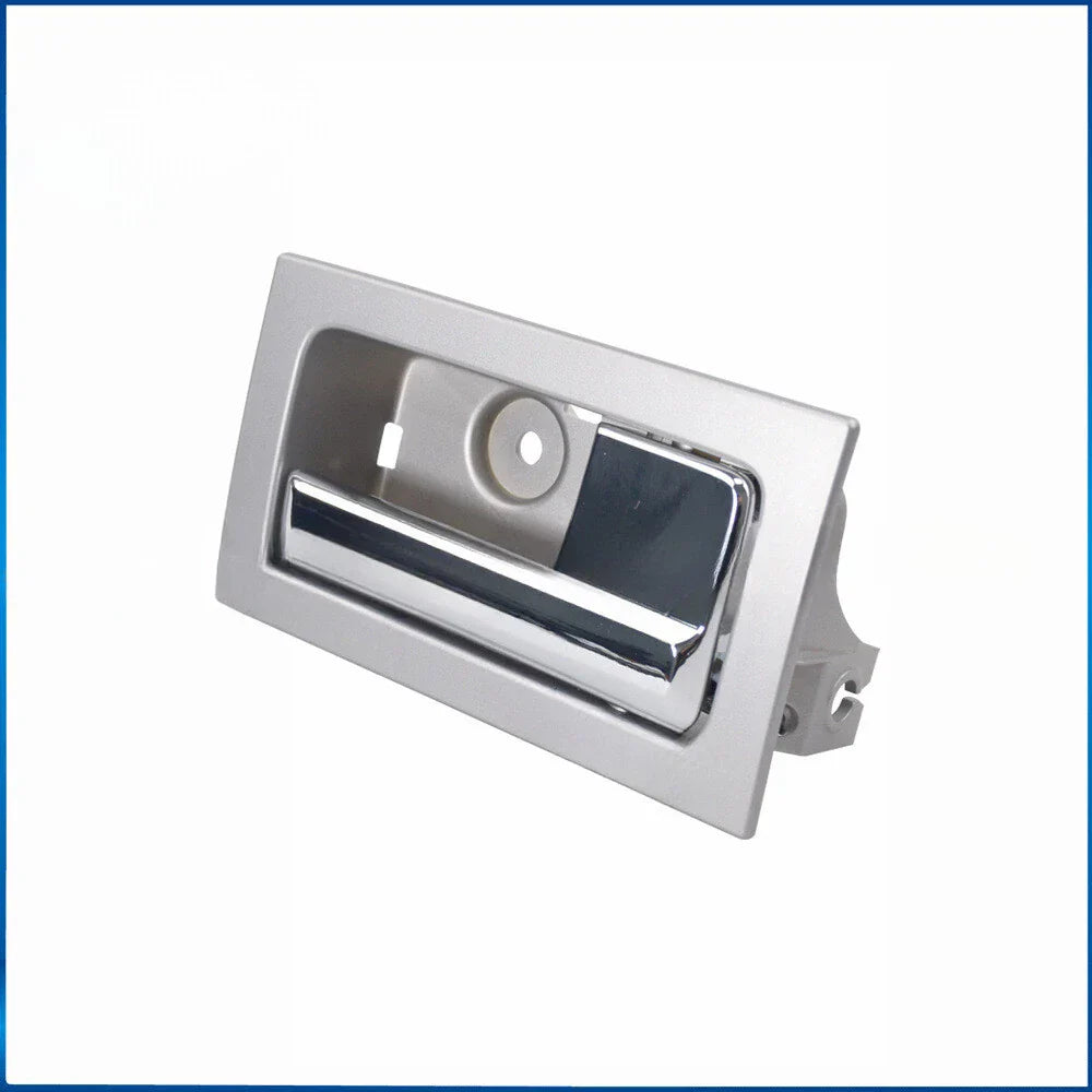 Inside Door Handle Silver Gray Housing Chrome Lever for F-150 (2009-2014)