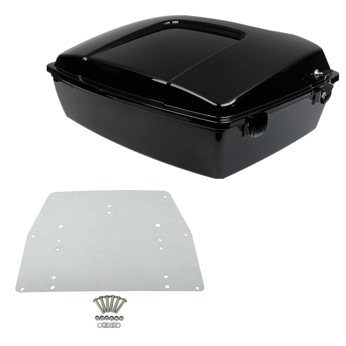 Chopped Trunk & Base Plate for Harley Touring Road Electra Glide (1997–2013)