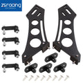 10" Spoiler Mount Brackets for Universal Car Rear Wing