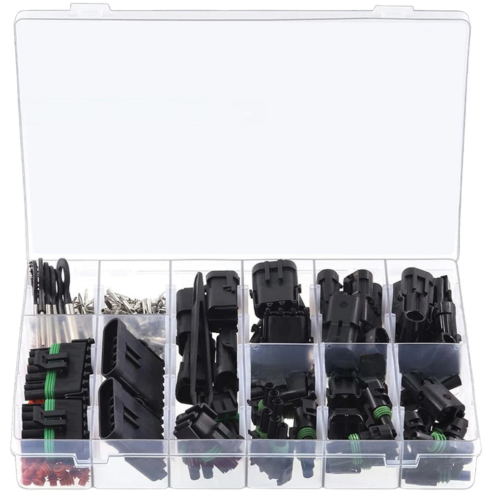 311PCS Car Wire Connector Terminal Block 16 Pin for Trucks