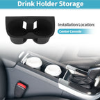 Center Console Cup Holder Organizer for Honda HR-V (2023–2026) ABS