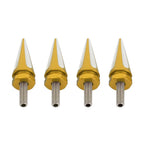 Set of 4 Windscreen Screw Bolts Spike for Harley Touring Road Glide (1998–2025) Gold