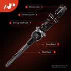 Upper Intermediate Steering Shaft for Chevrolet Blazer S10 (1994-2005)