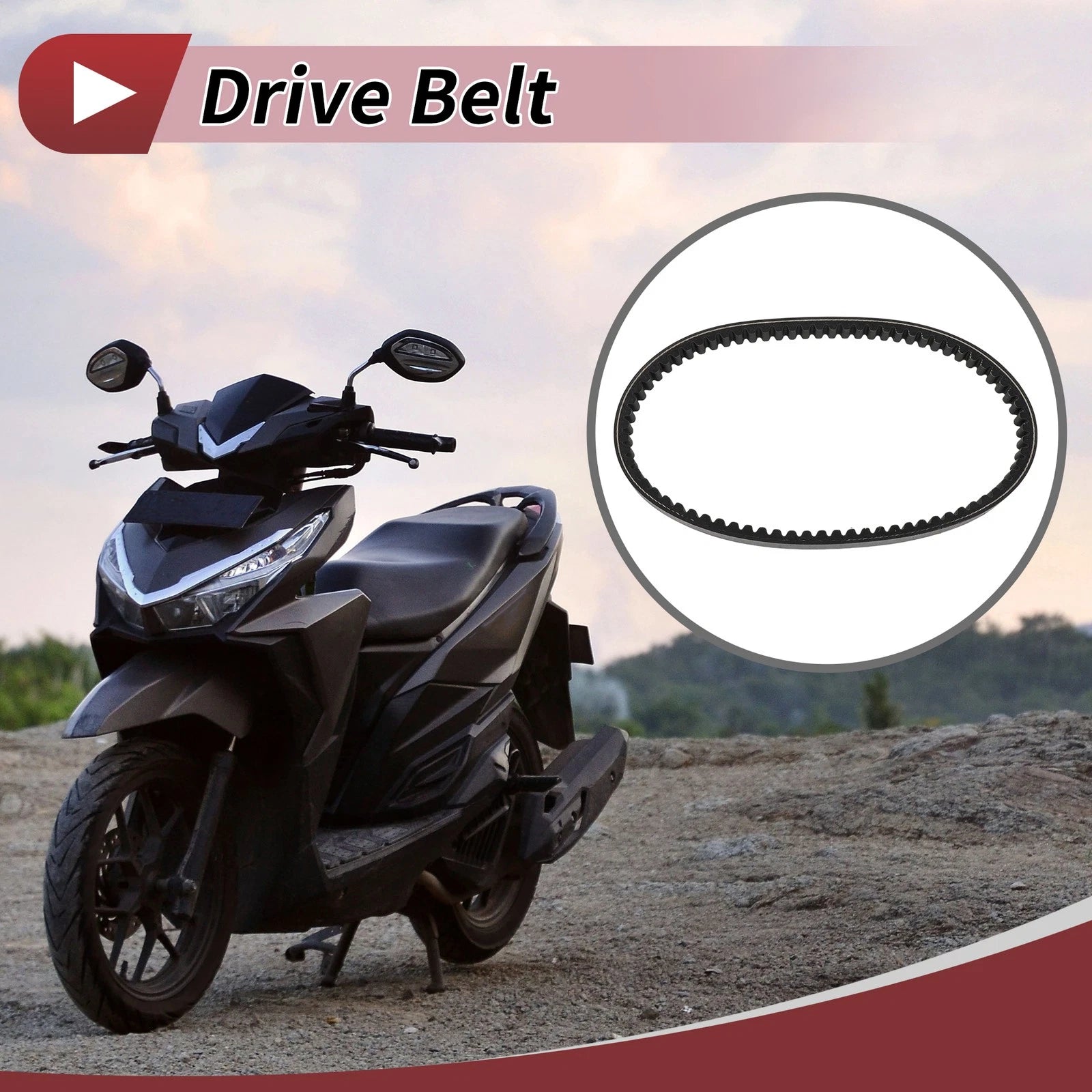 Drive Belt V-Belt No. 23100KCW880 for Honda Elite 125 (125cc)