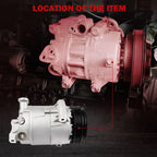 A/C Compressor Clutch for Chevy Malibu HHR Cavalier Cobalt Pontiac G5 G6 (2008–2012)