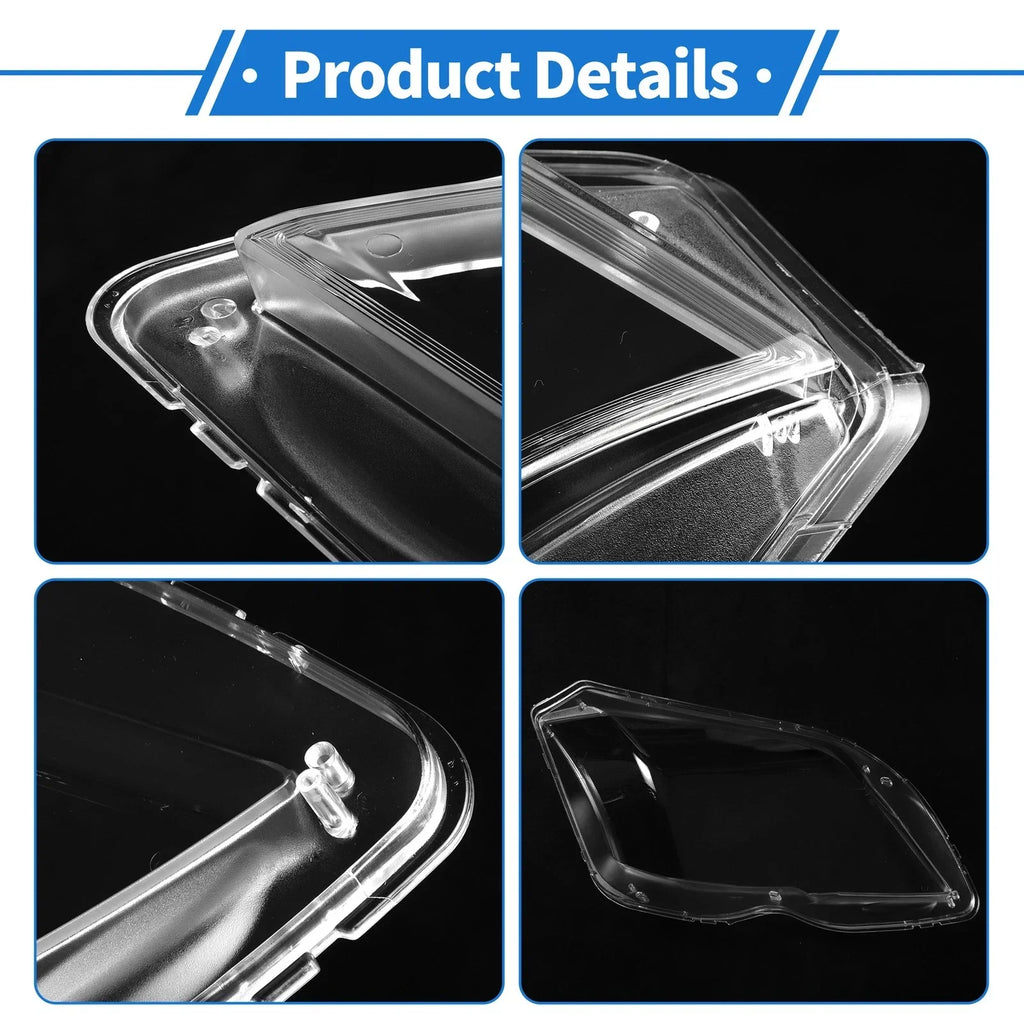 Car Front Left Headlight Lens Cover for Mercedes-Benz GLK (2009-2012)