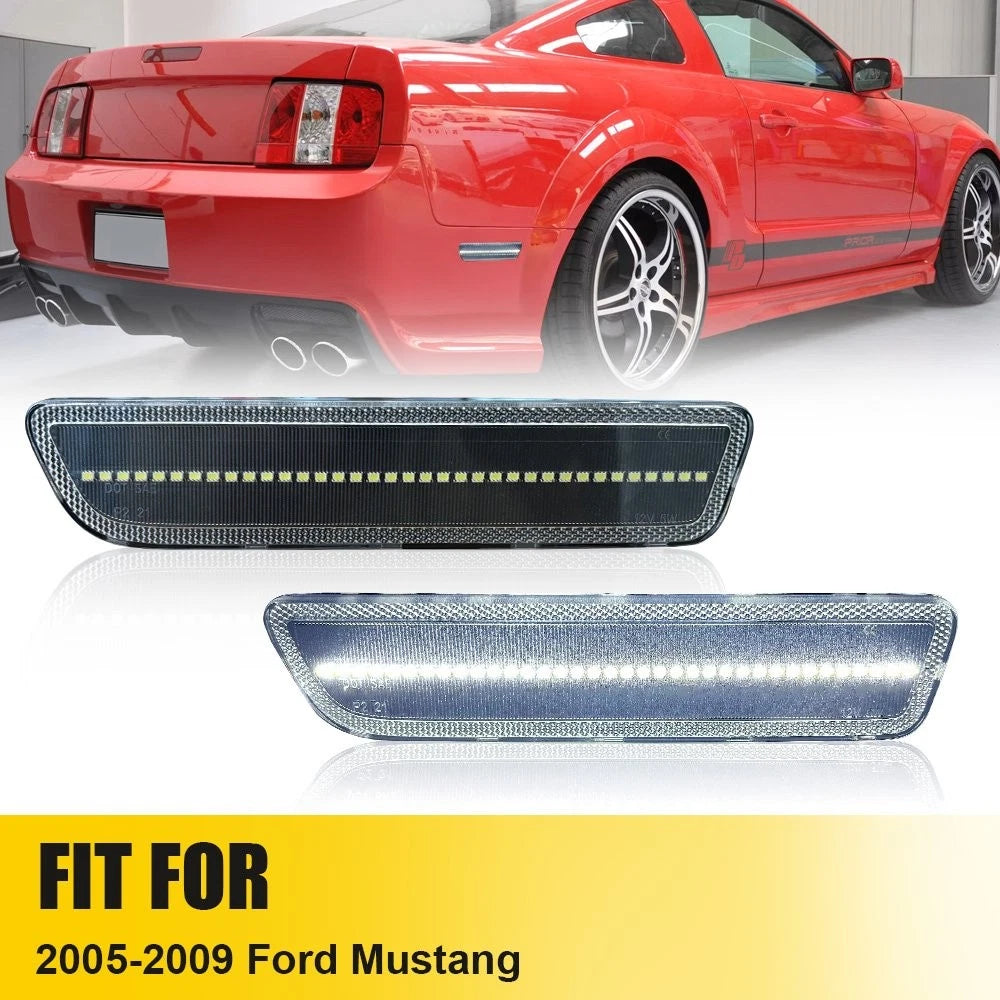 LED Rear Bumper Reflector Side Marker for Ford Mustang (2005–2009) EPY
