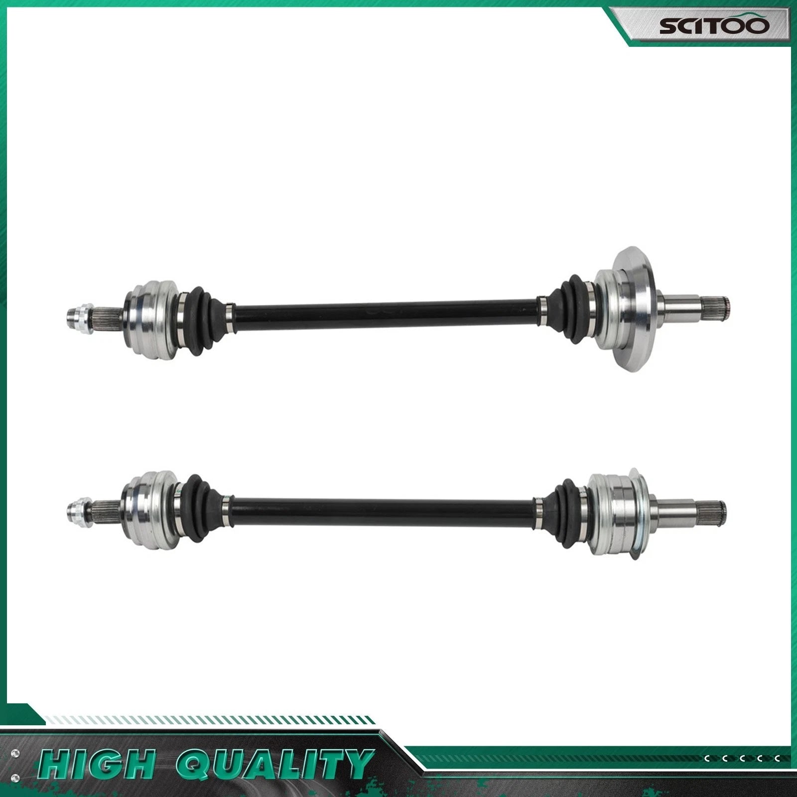 Set of 2 CV Axles for Mercedes-Benz C300 C400 (2015–2021)