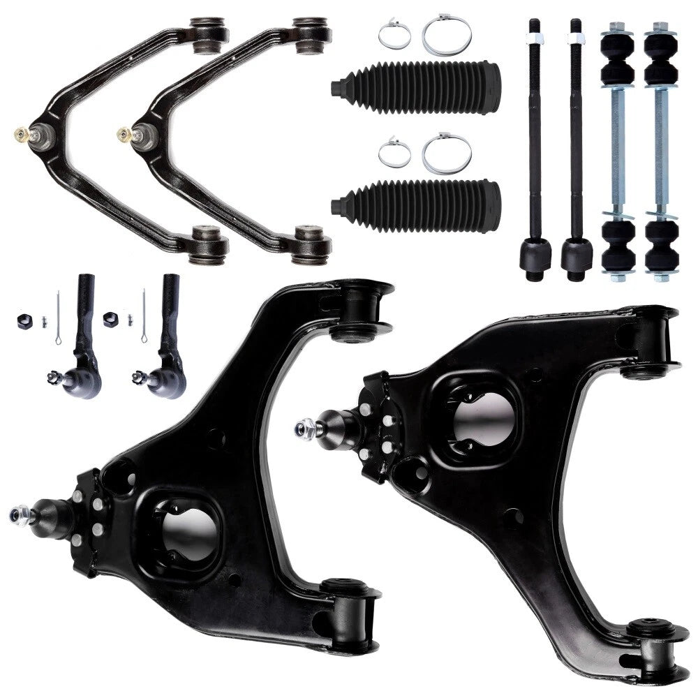 Front Sway Bar Tie Rod Control Arm and Ball Joint for GMC Sierra 1500 (1999–2006)