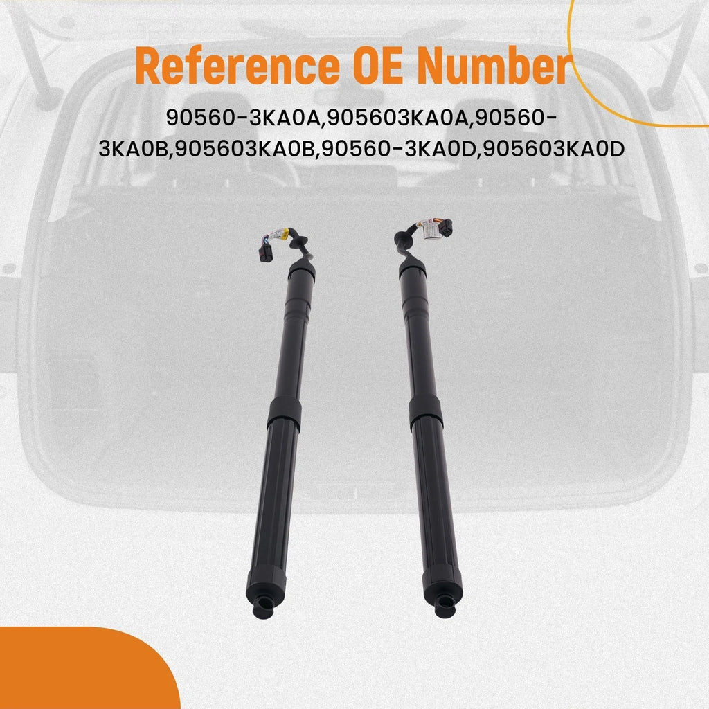 2X Rear Electric Strut Lift Support Shock for Nissan Pathfinder (2013–2016)