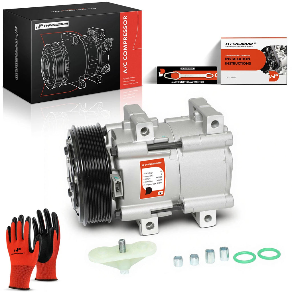A/C Compressor with Clutch for Ford F-250 F-350 (1993–1997)