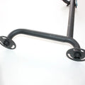 Twin Exhaust Pipe + RED Alloy Mufflers for 110cc Dinosaur Style Quad ATV