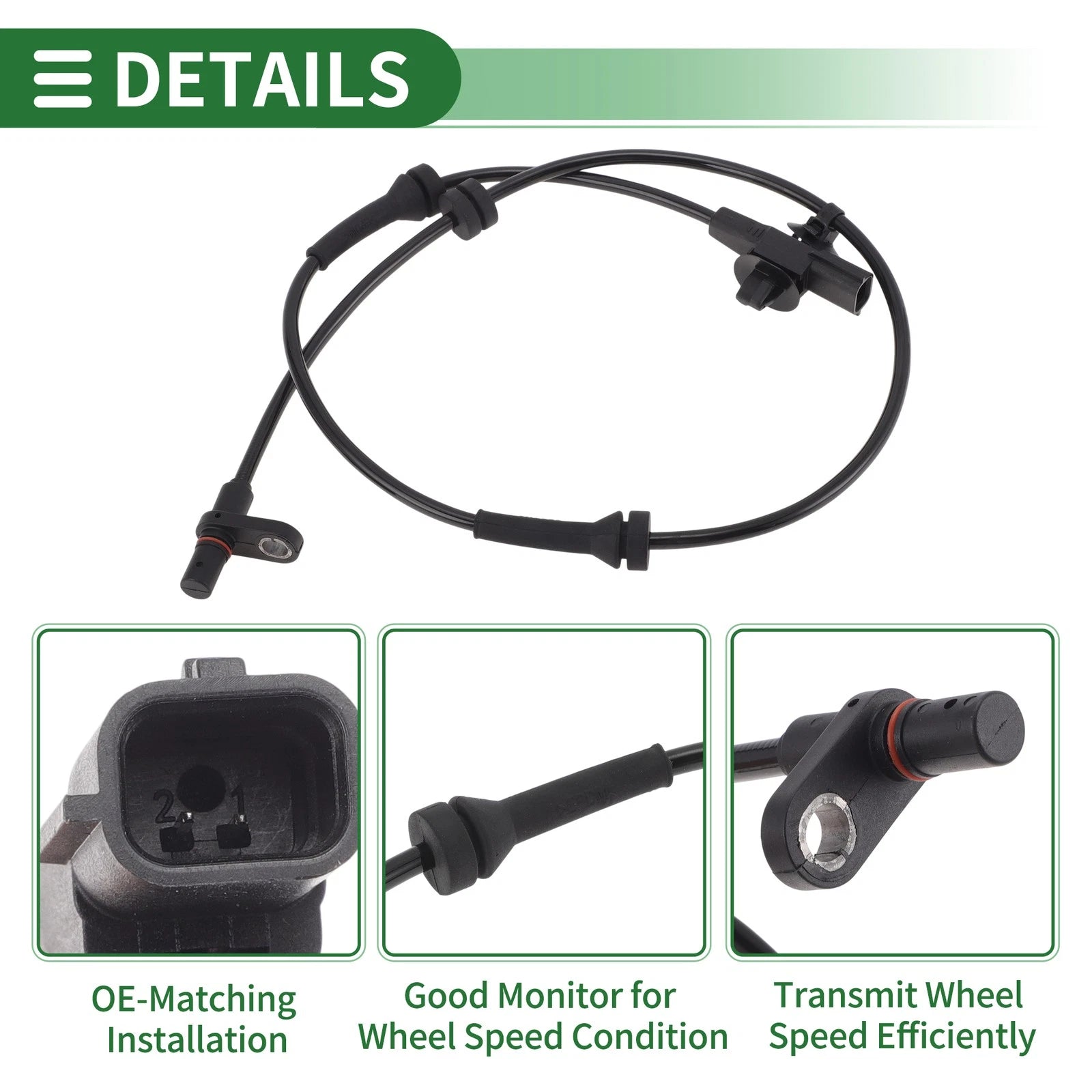 ABS Wheel Speed Sensor No. 479005RB0A for Nissan Kicks (2018–2021)