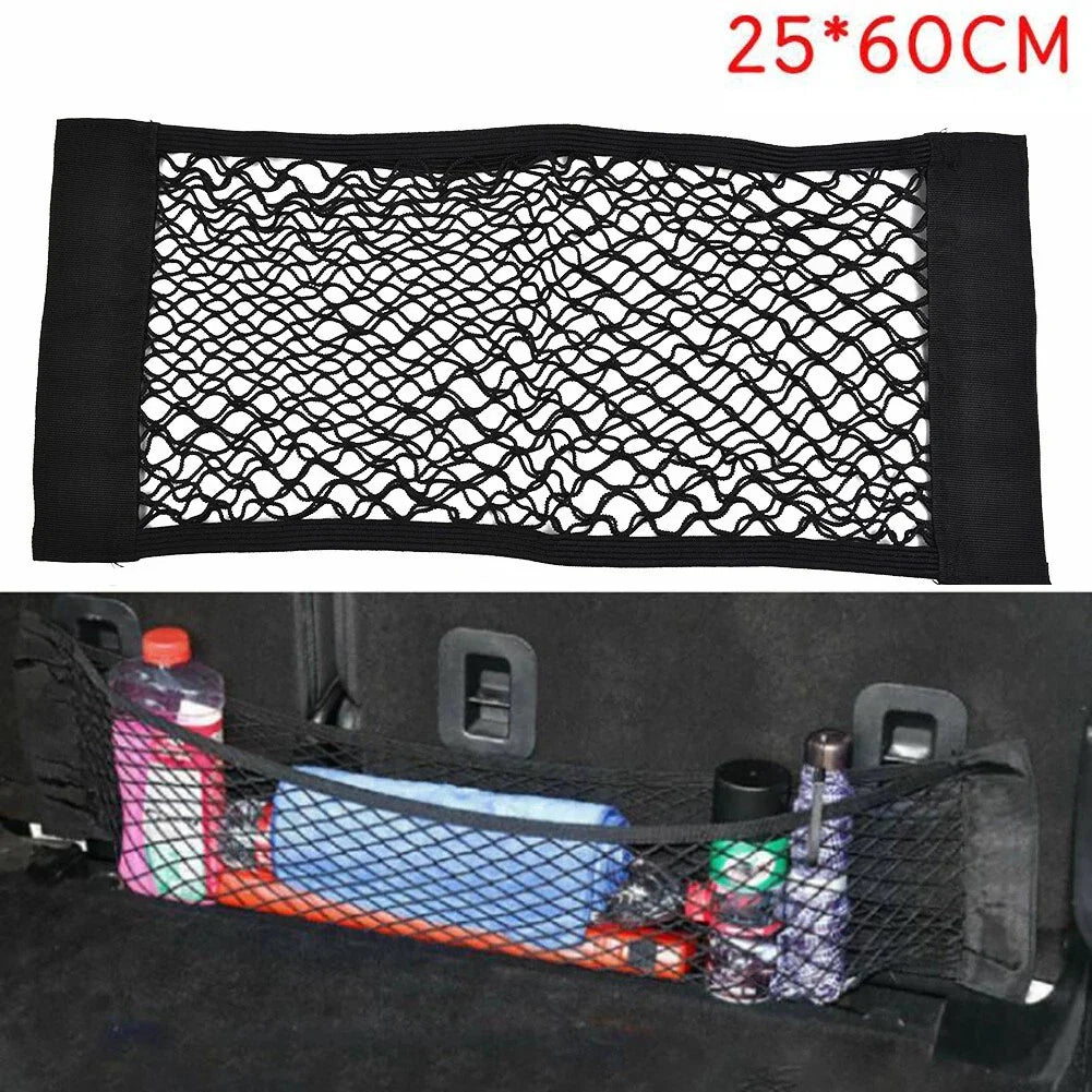 Large Trunk Bag Car Storage Net Mesh Organizer Pouch