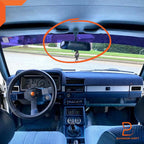 Grey Interior Rear View Mirror for Nissan 720 Ute (1979-1986)