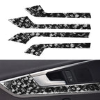 Set of 4 Interior Door Handle Panel Cover Trim for Audi A4 A5 S4 RS4 RS5