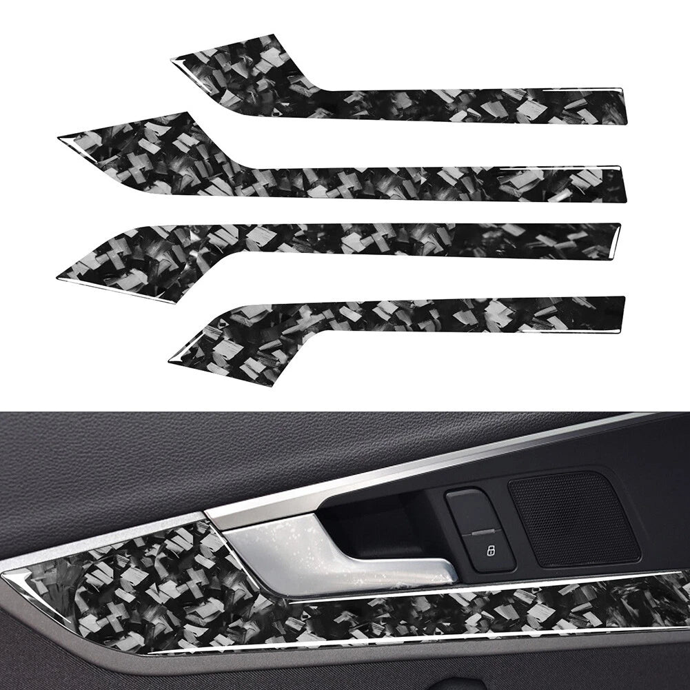 Set of 4 Interior Door Handle Panel Cover Trim for Audi A4 A5 S4 RS4 RS5