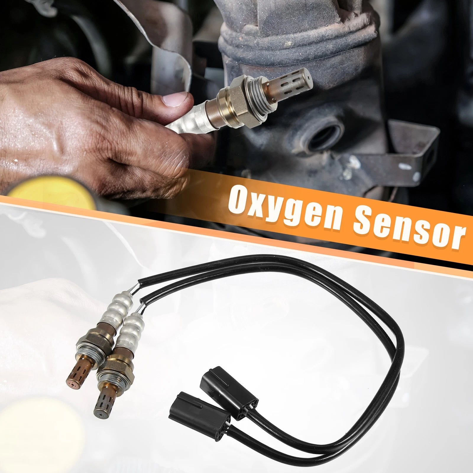 2pcs Downstream Rear Oxygen Sensor for Nissan Altima (2007–2013) 234-4380 250-24741