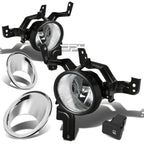 Fog Light Lamp Set for Honda CR-V (2007–2009) OE Clear Lens, Switch, Bezel