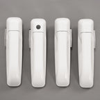 Set of 4 Outside Door Handles for Dodge Ram 1500 (2009–2024) / Ram 2500 (2011–2025) White