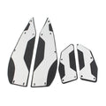 Silver Aluminum Floorboard Kit for Yamaha XMAX 300 250 400 (2017–2023)