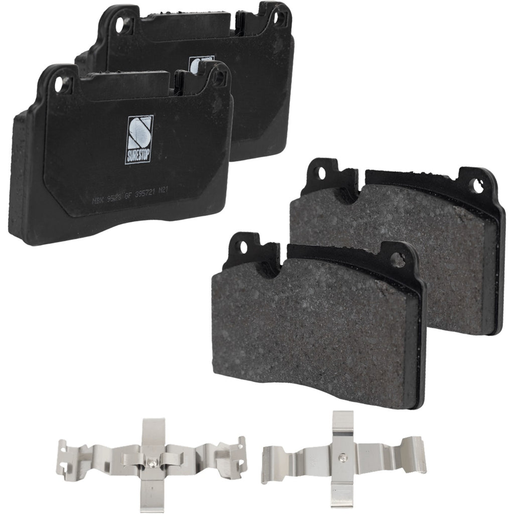 Front Brake Disc Rotors and Pads Kit for Audi Q5 (2016–2017)