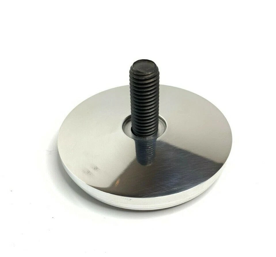 3In Round Aluminum Pedal Pad for Classic 1932-1959 Cars and Trucks (Universal)