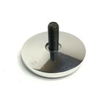 3In Round Aluminum Pedal Pad for Classic 1932-1959 Cars and Trucks (Universal)