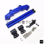 Clip-On Adapter Plate & Handlebars Set for Yamaha MT-09 FZ-09 (2013–2016) Blue