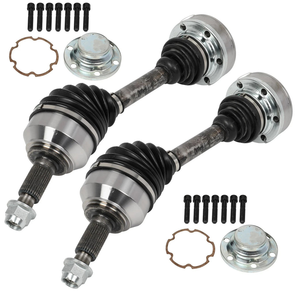 2X CV Axle Shafts for Volkswagen Touareg (2004–2008) Front Left Right
