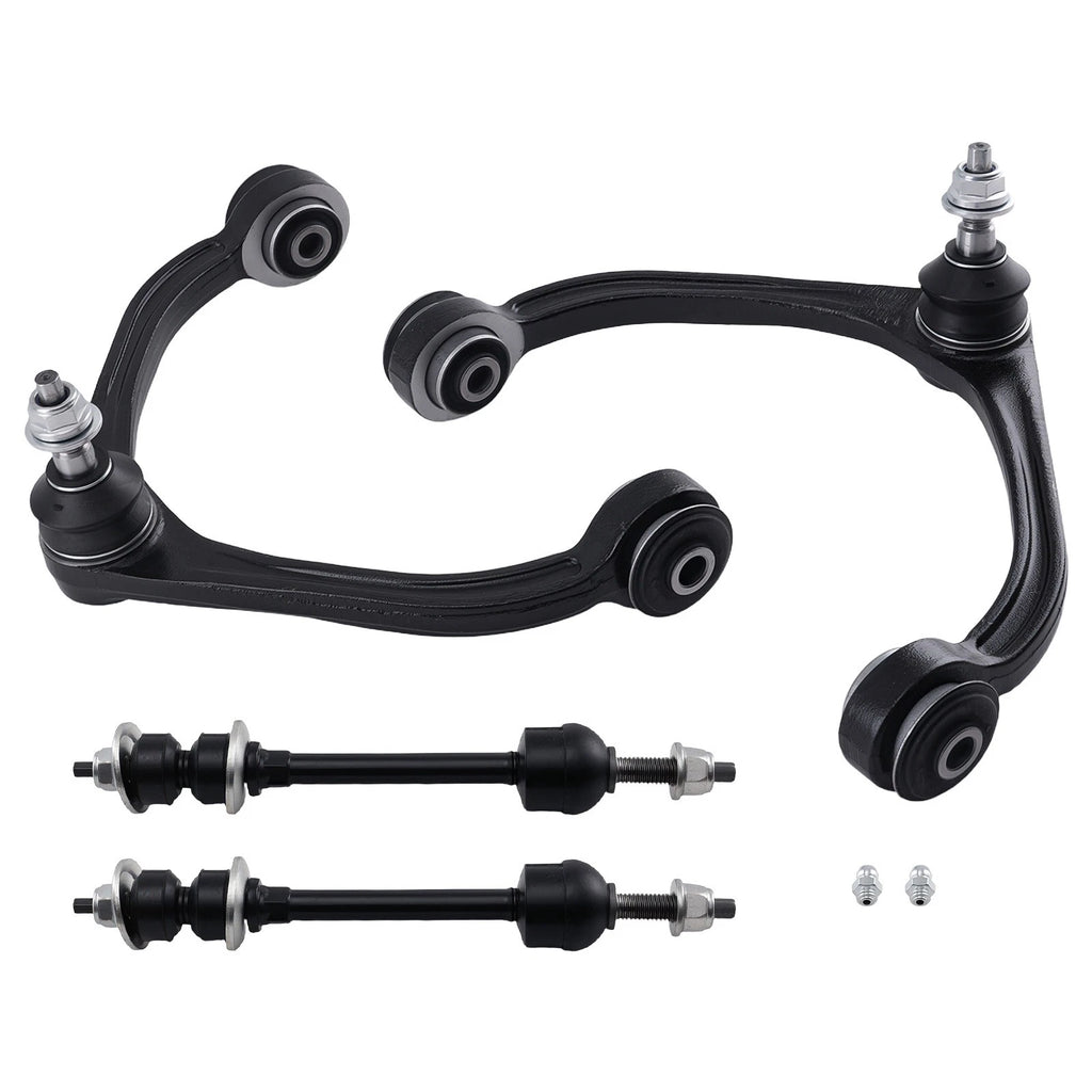 Set of 4 Front Upper Control Arms Sway Bars for Mitsubishi Raider Dakota (2006–2009)