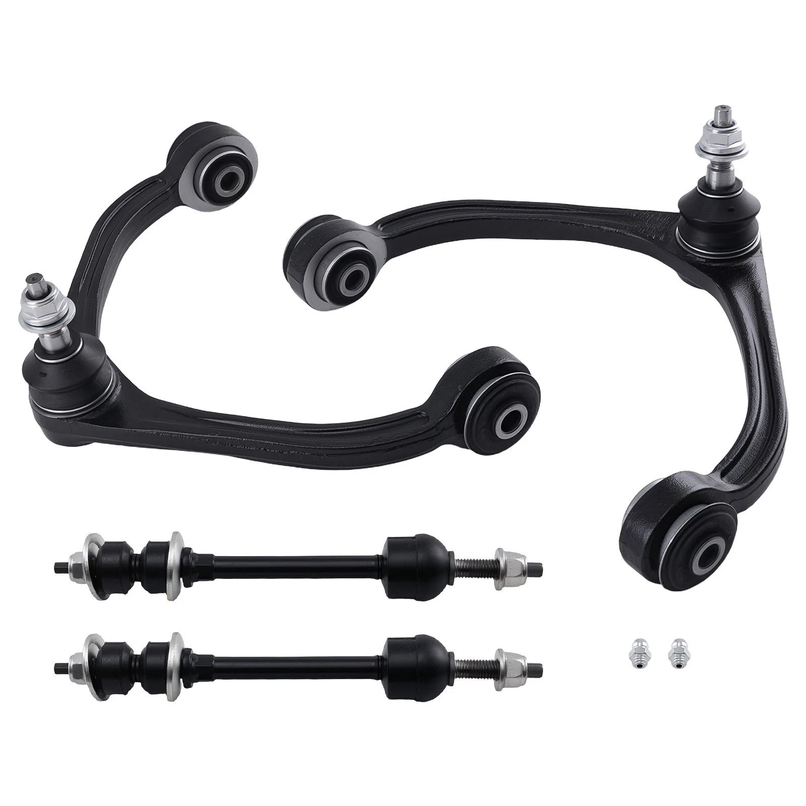 Set of 4 Front Upper Control Arms Sway Bars for Mitsubishi Raider Dakota (2006–2009)