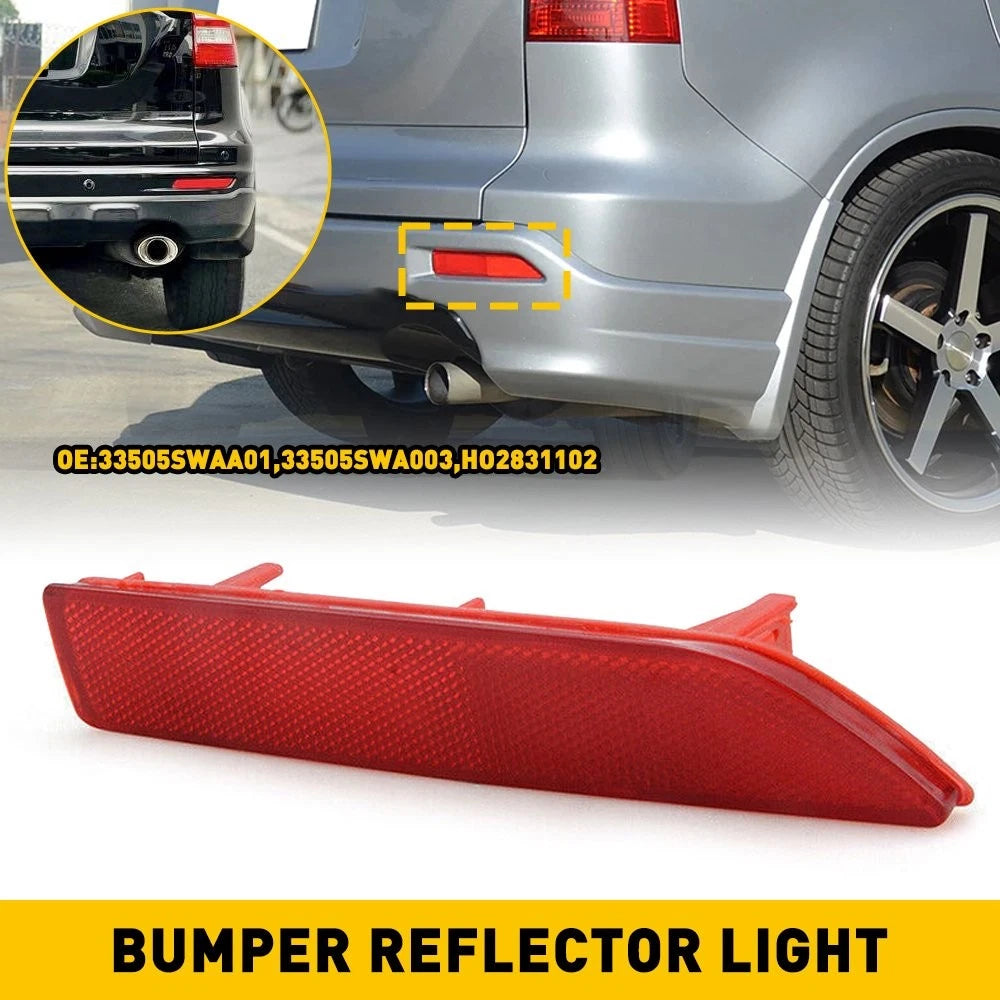 Right Side Rear Bumper Reflector Light Cover for Honda CR-V (2007–2009)