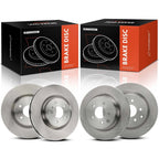 Set of 4 Disc Brake Rotors for Nissan 350Z, Infiniti G35 (2003–2008)
