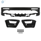 Black Split Front Bumper for Ford Ranger (2019-2023) with Sensor Hole